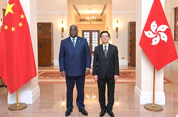 行政长官与刚果民主共和国总统会面